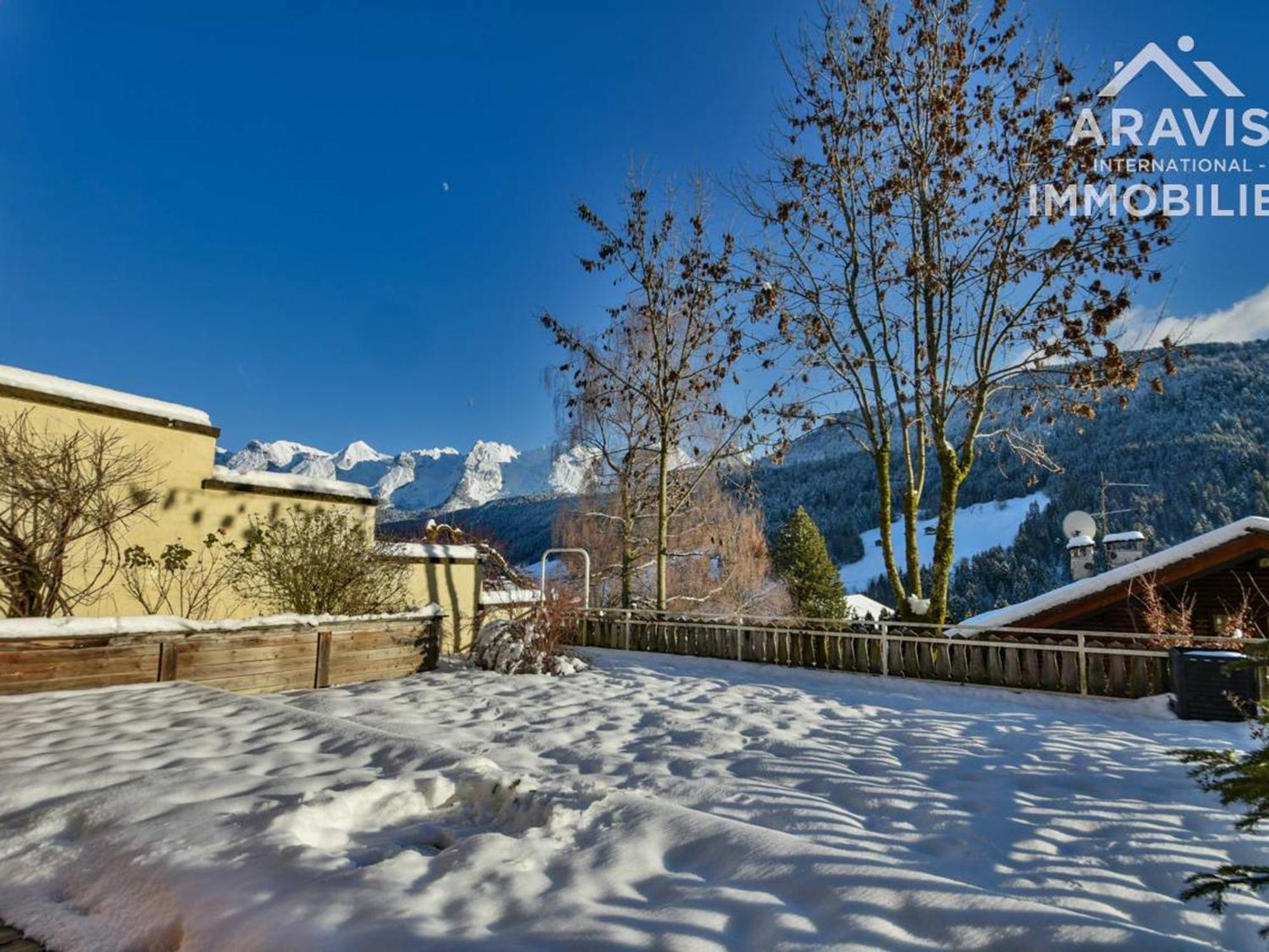 Duplex 6 Pers, 2 Ch, Jardin, Proche Centre, Wifi - Fr-1-391-14 Apartment Le Grand-Bornand Exterior photo